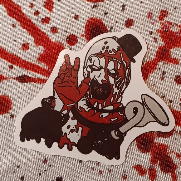 Art The Clown Terrifier Stickers - Picture 6 of 9
